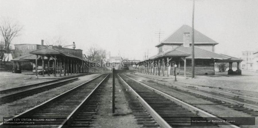 Postcard: Railroad Station, Campello, Brockton, Massachusetts